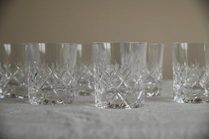 6 Whiskey Glasses