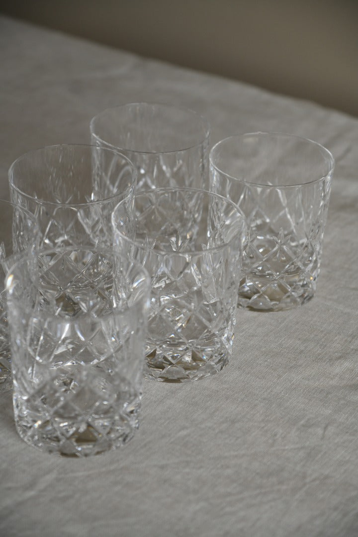 6 Whiskey Glasses