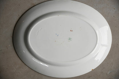 Pair Imperial Porcelain Oval Meat Plate