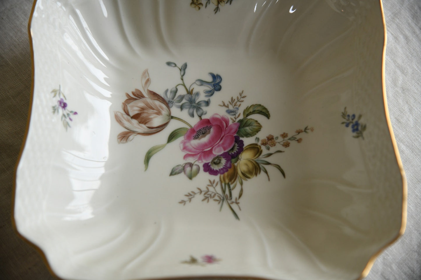 Royal Copenhagen Floral Dish