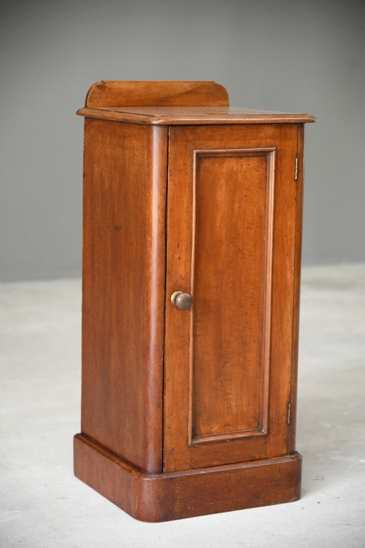 Victorian Mahogany Bedside Cabinet