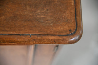 Victorian Mahogany Bedside Cabinet