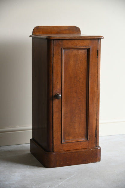 Victorian Mahogany Bedside Cabinet