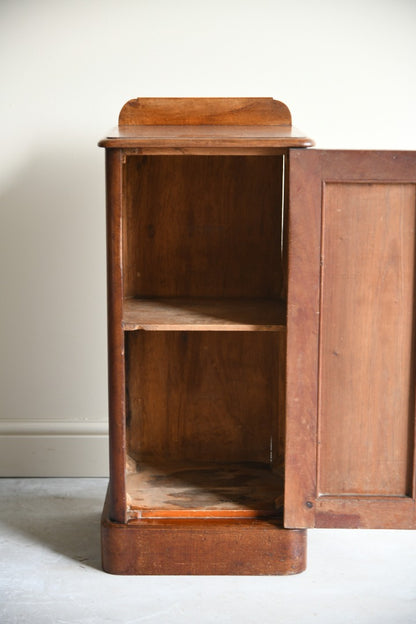 Victorian Mahogany Bedside Cabinet