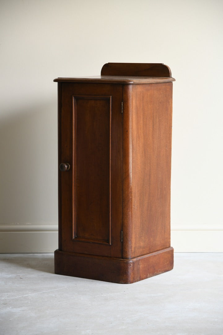 Victorian Mahogany Bedside Cabinet