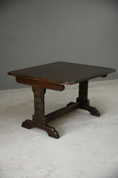 Antique Gothic Style Dining Table