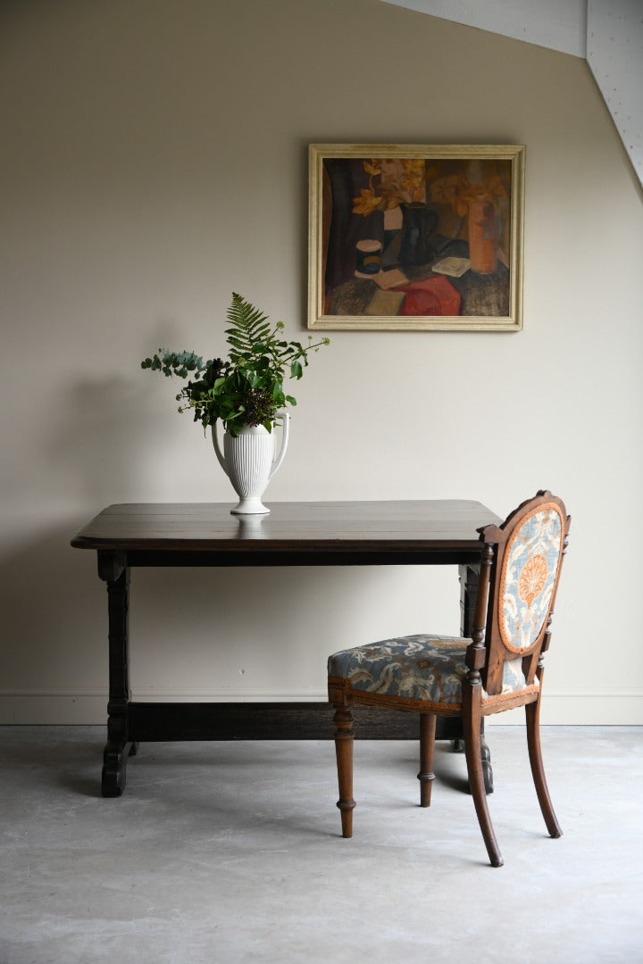 Antique Gothic Style Dining Table