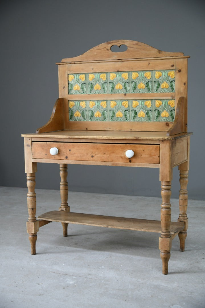 Antique Pine Washstand