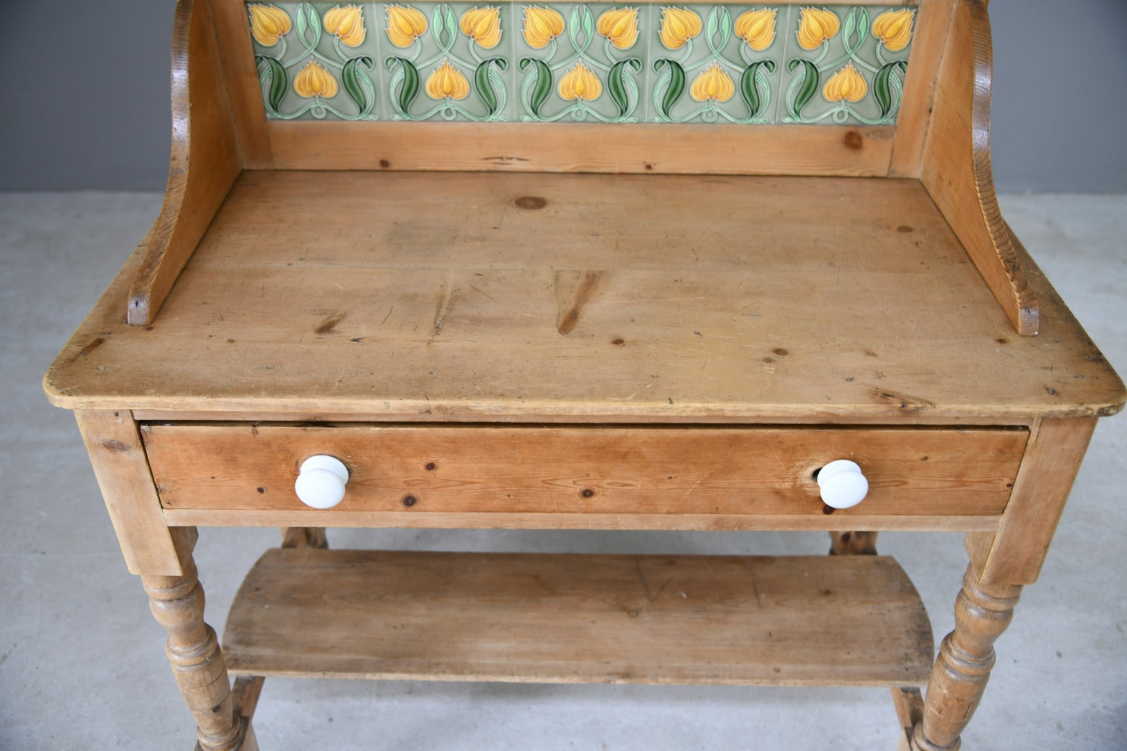 Antique Pine Washstand