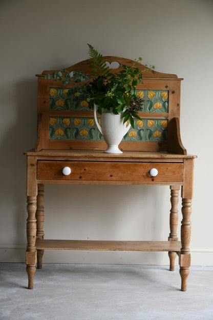 Antique Pine Washstand