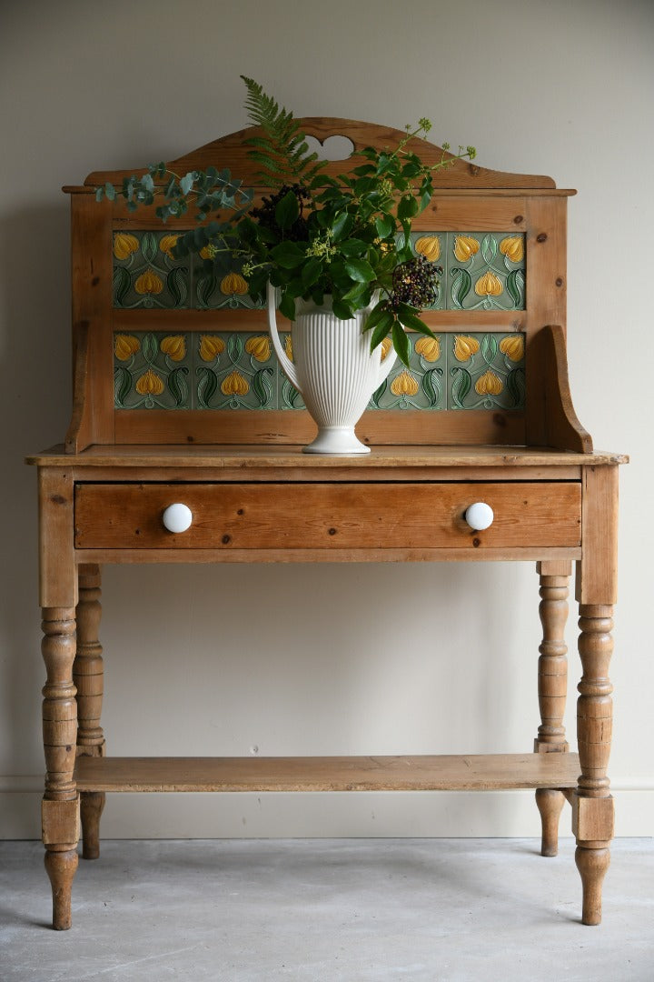 Antique Pine Washstand