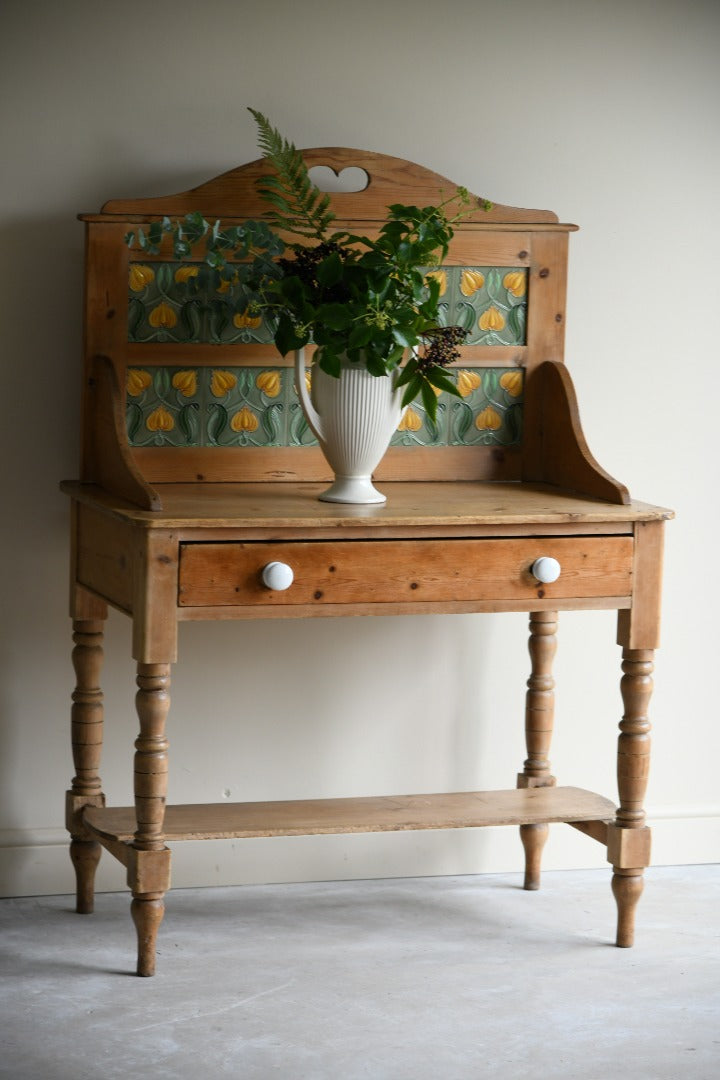 Antique Pine Washstand