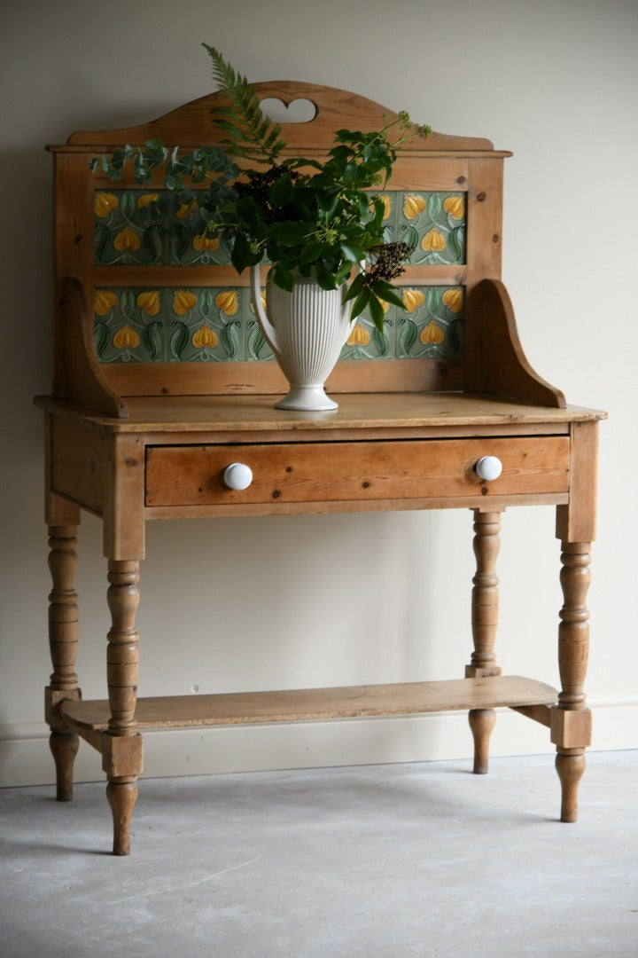 Antique Pine Washstand