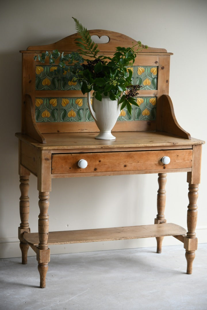 Antique Pine Washstand