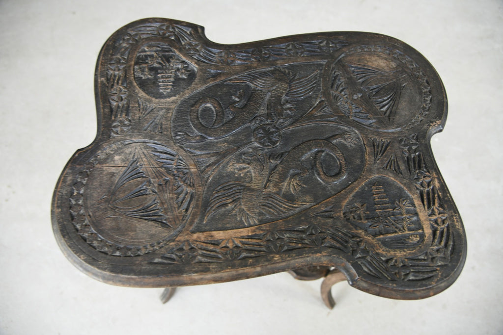 Carved Eastern Table