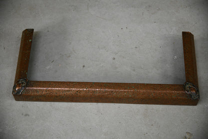 Small Vintage Copper Fire Kerb