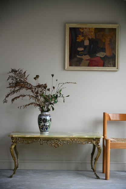 Retro Style Onyx Coffee Table