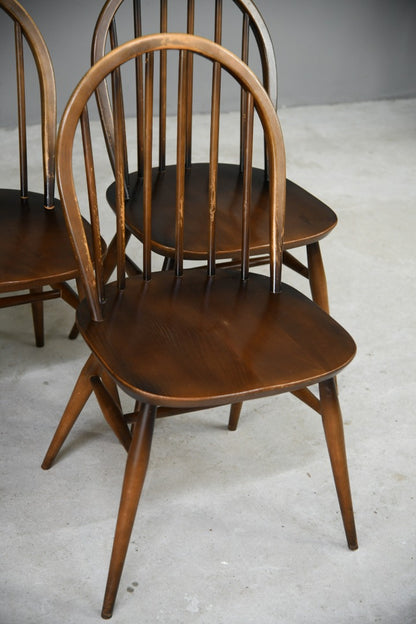 6 Vintage Ercol Windsor Dining Chairs