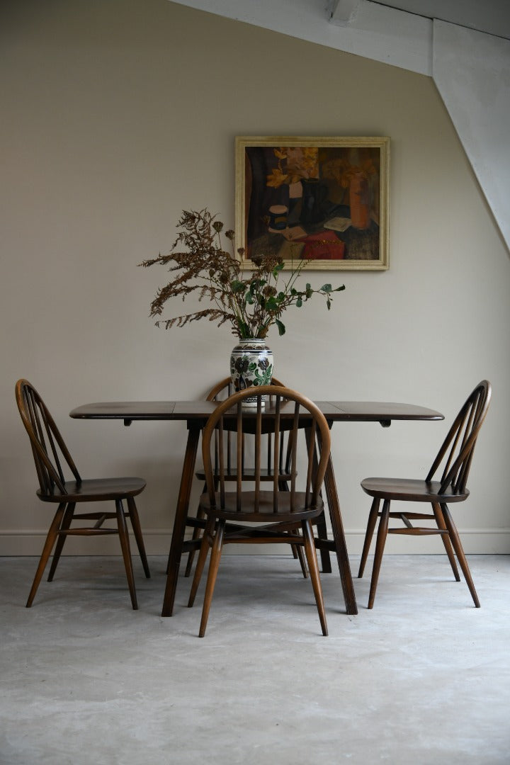 Vintage Ercol Dining Table Kernow Furniture