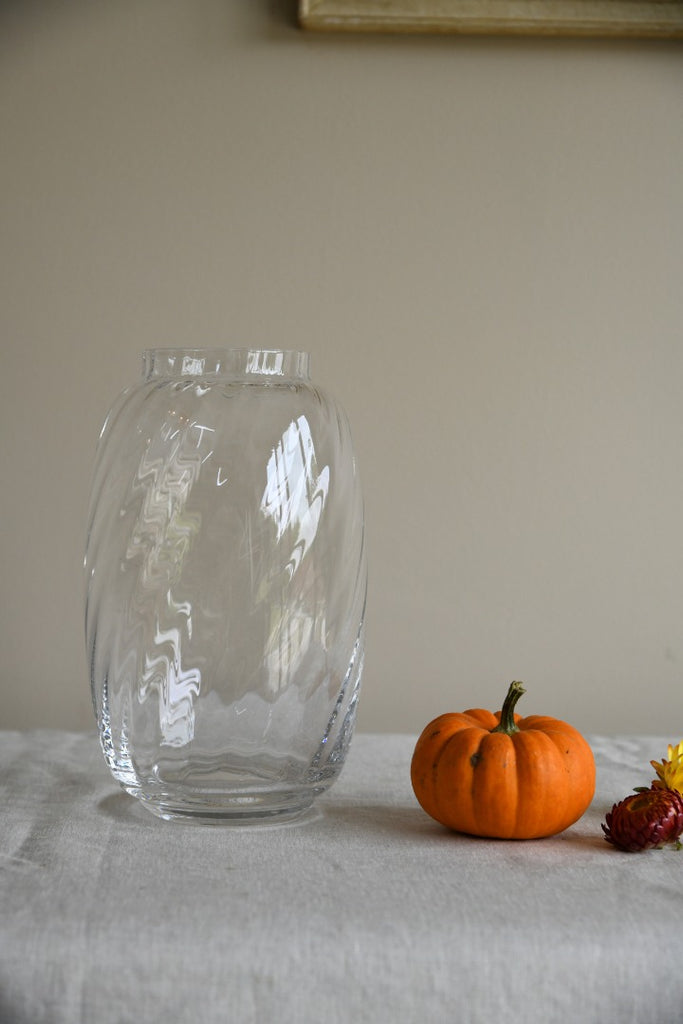 Dartington Ripple Glass Vase