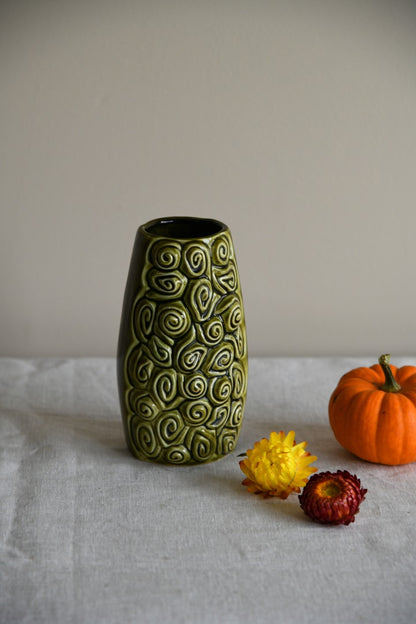 Sylvac Green Vase