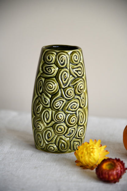 Sylvac Green Vase