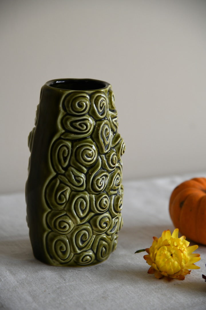 Sylvac Green Vase