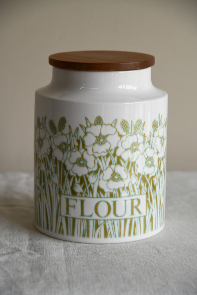 Vintage Hornsea Flour Jar