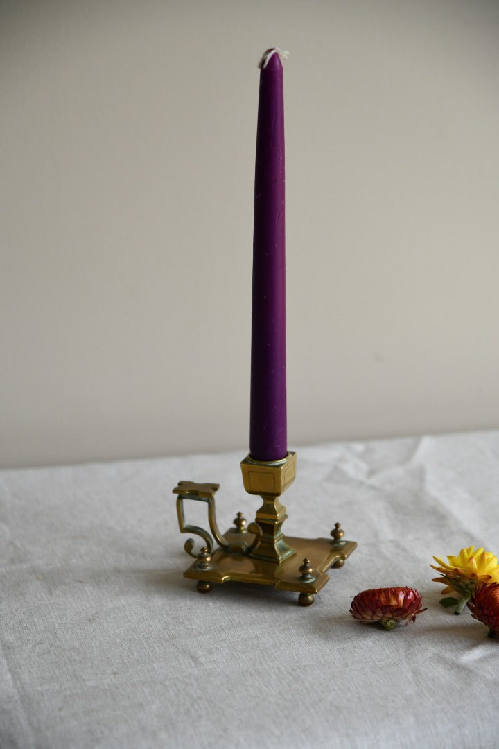 Victorian Brass Candlestick