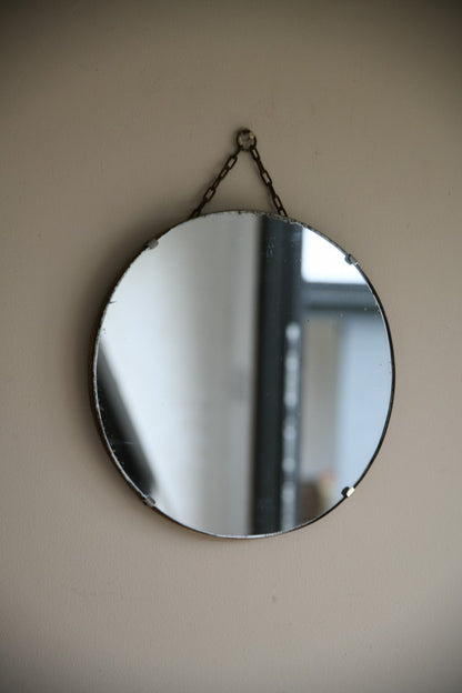 Vintage Frameless Mirror