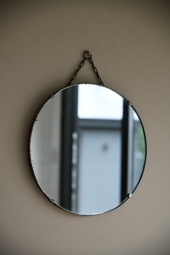 Vintage Frameless Mirror