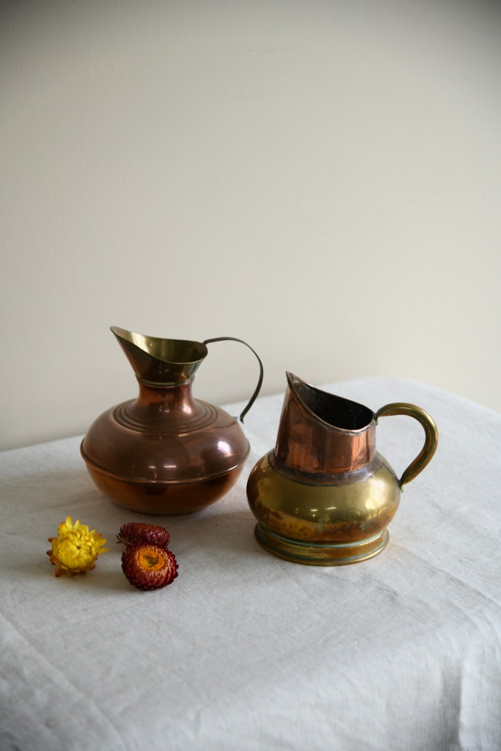 Brass & Copper Jugs