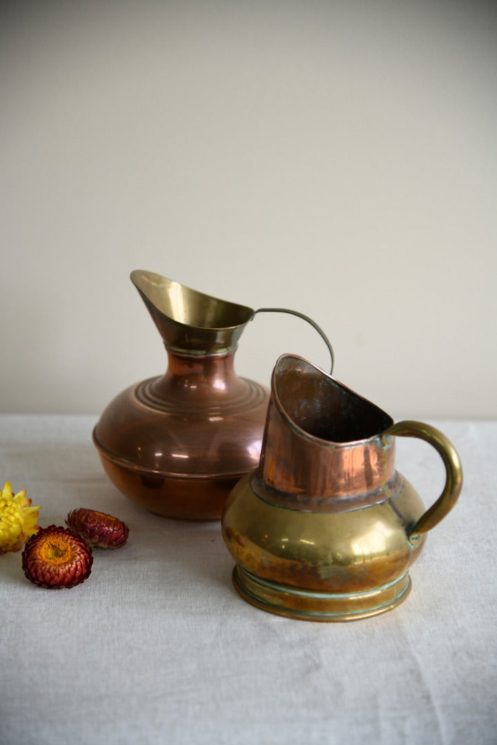 Brass & Copper Jugs