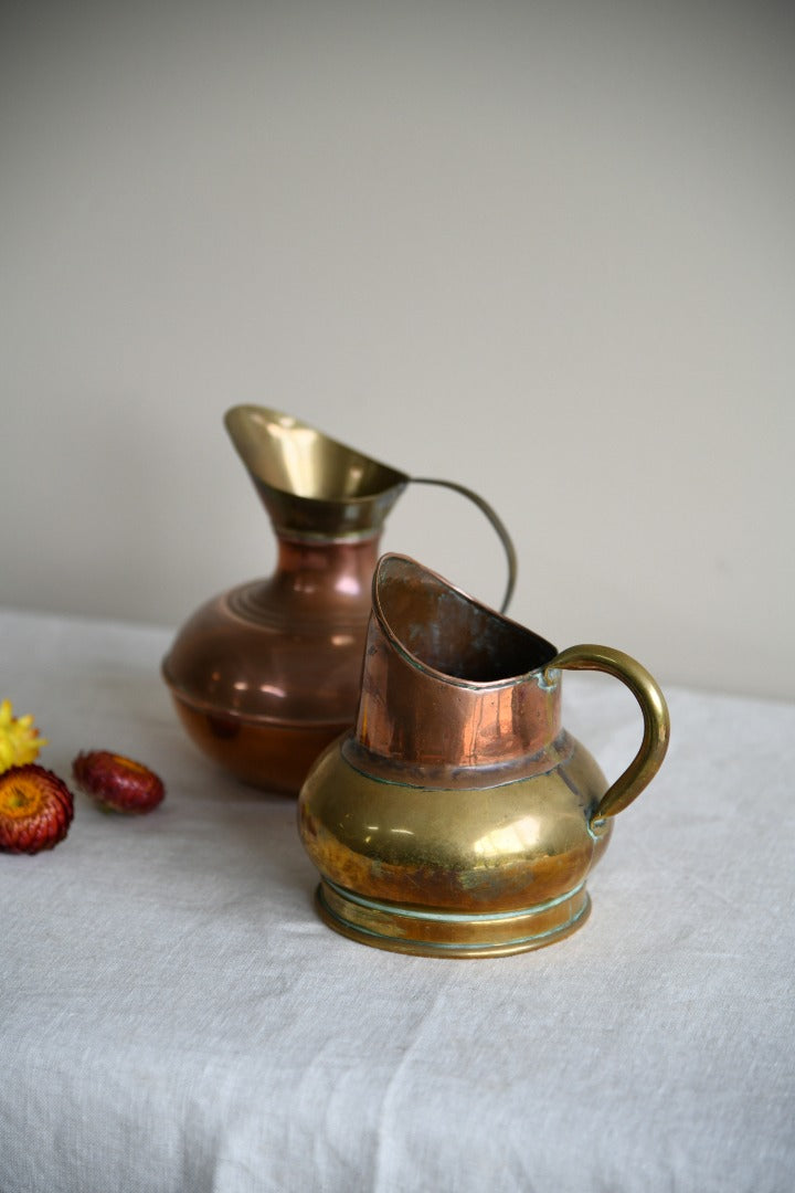 Brass & Copper Jugs