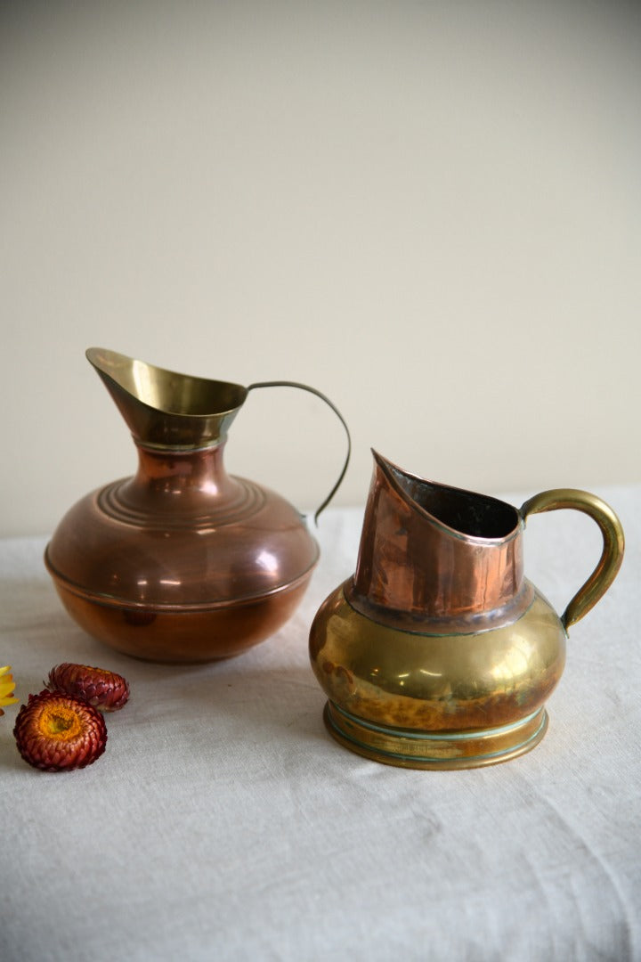 Brass & Copper Jugs