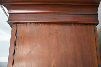 Antique Mahogany Linen Press