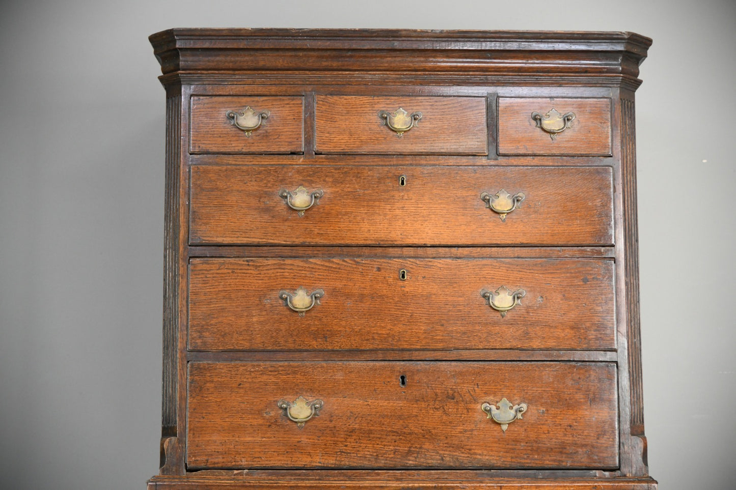 Antique Georgian Oak Tallboy