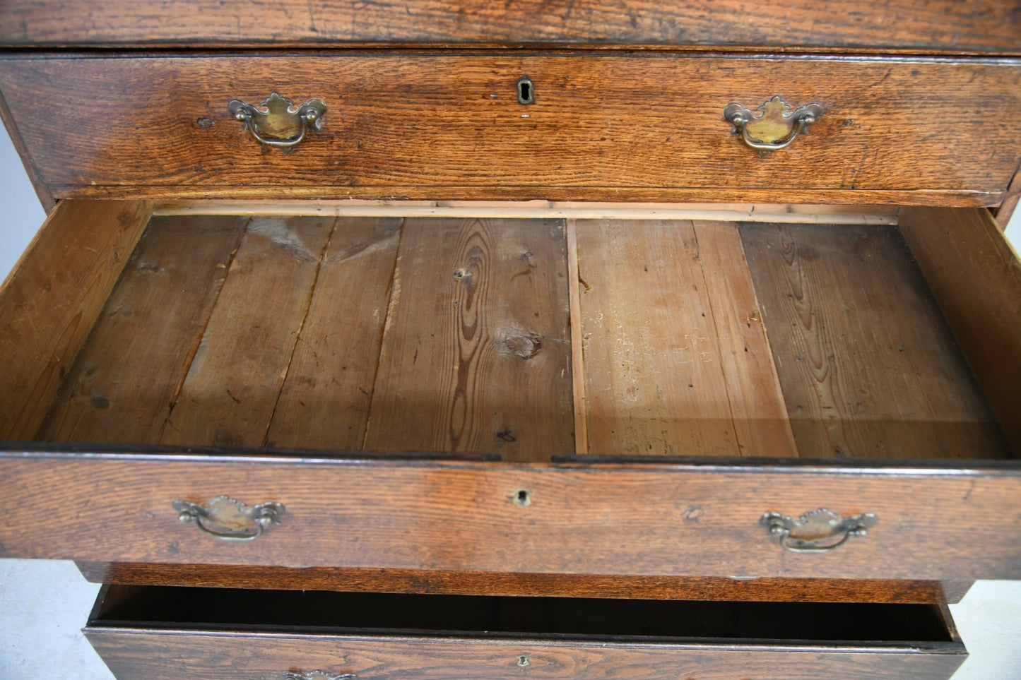 Antique Georgian Oak Tallboy