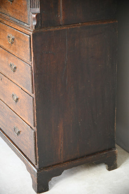 Antique Georgian Oak Tallboy