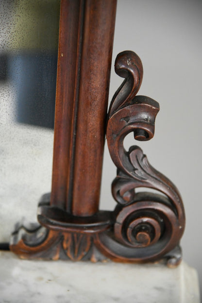 Victorian Walnut Marble Chiffonier