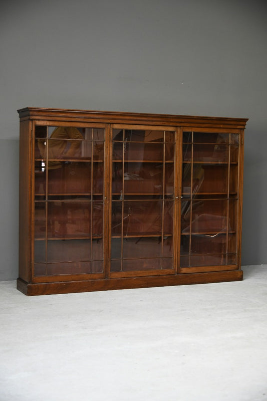 Edwardian Glazed Bookcase