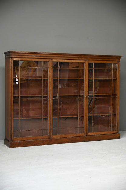 Edwardian Glazed Bookcase
