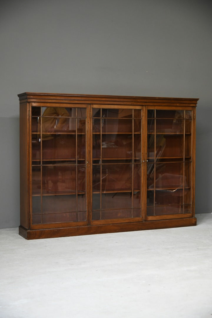 Edwardian Glazed Bookcase