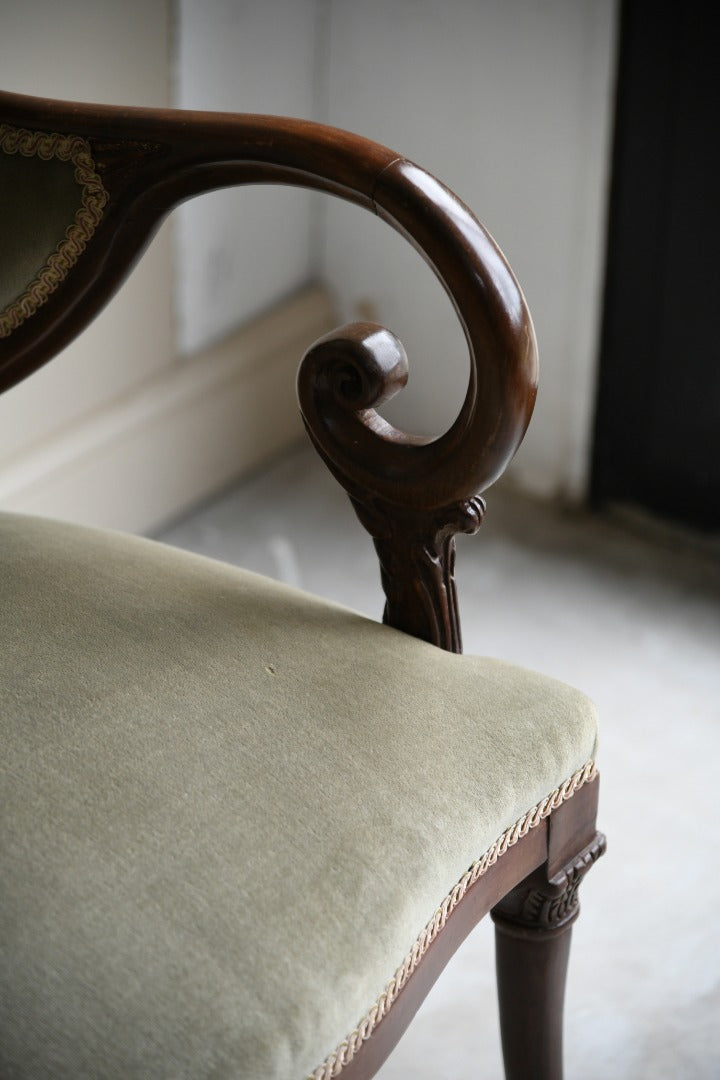 Pair Regency Style Armchairs