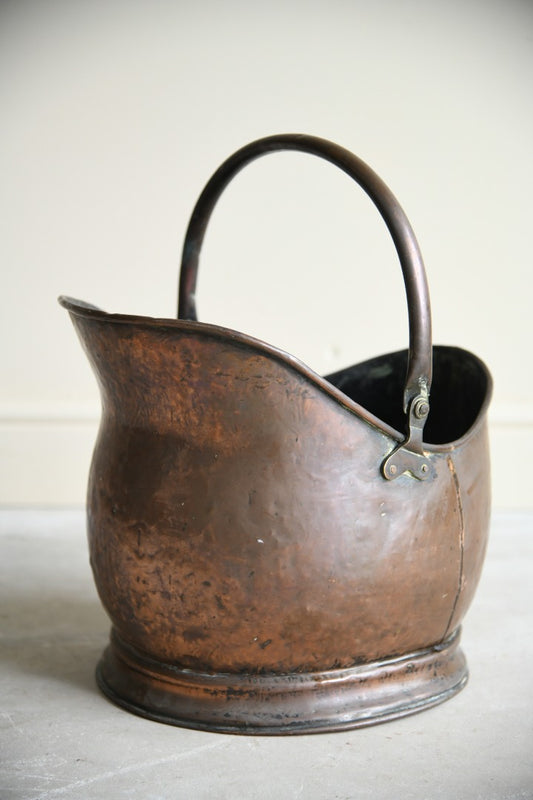 Copper Coal Scuttle
