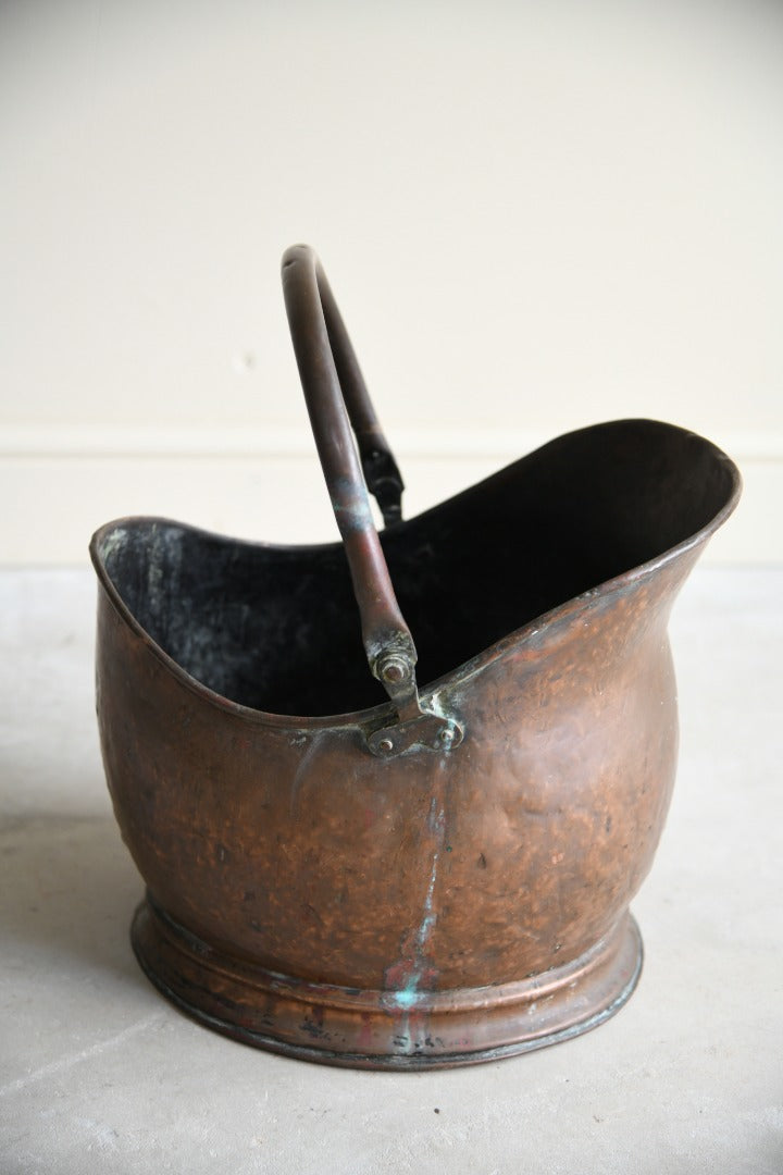 Copper Coal Scuttle