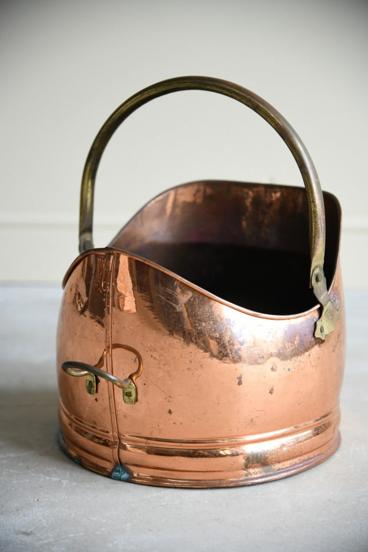 Copper Coal Scuttle