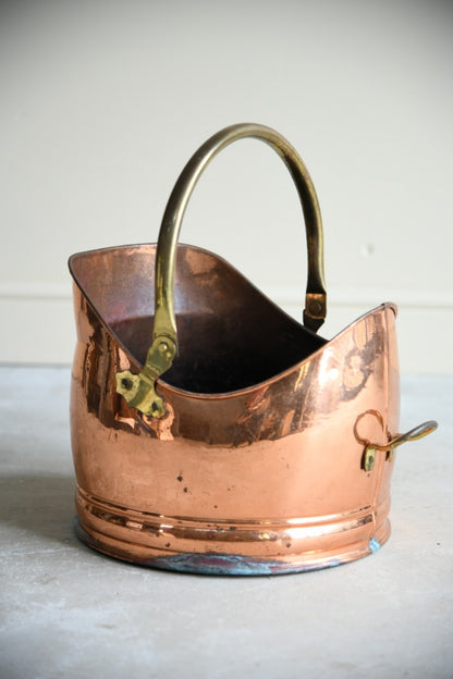 Copper Coal Scuttle