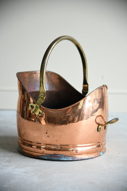 Copper Coal Scuttle