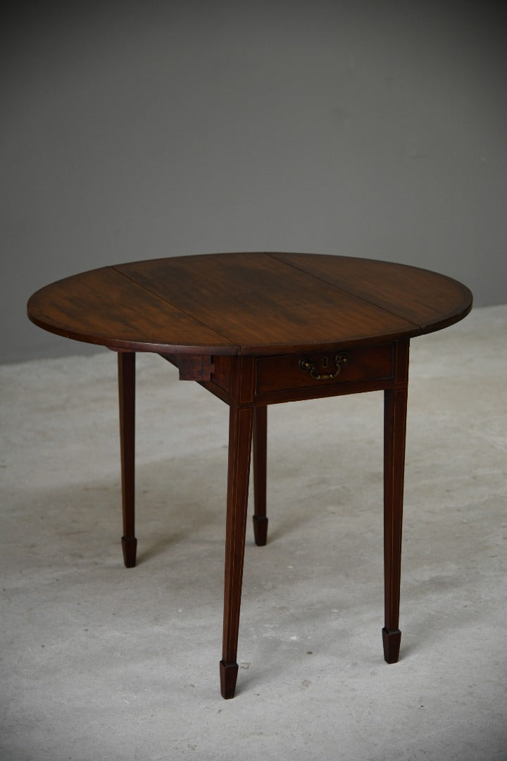 Antique Mahogany Drop Leaf Table